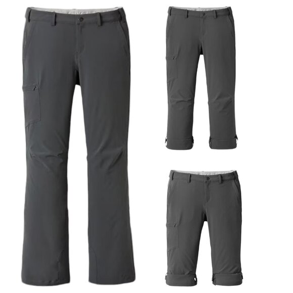 REI Co-op Sahara Roll-Up Pants - Roll to Two Shorter Lengths - Asphalt - 0P - Picture 1 of 11